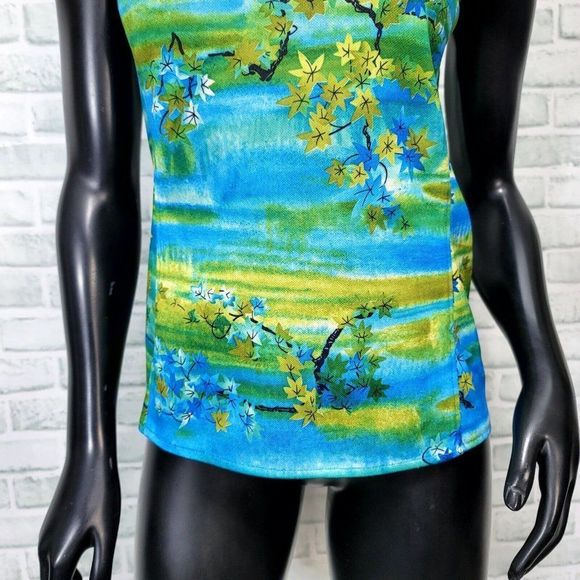 Vintage 70s‎ Suits Galore Womens S/M Polyester Jacket & Tank Set Leisure Suit - Picture 5 of 15